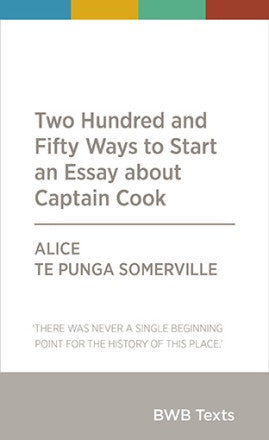 Two Hundred and Fifty Ways to Start an Essay about Captain Cook
