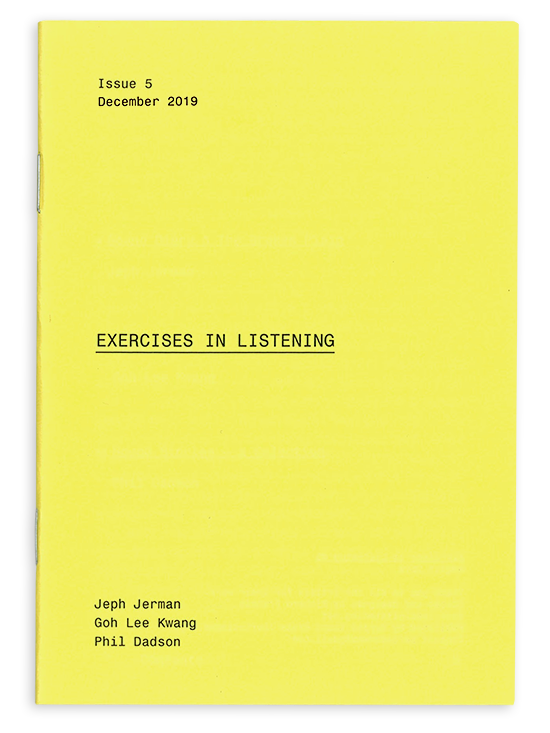 Exercises in Listening #5